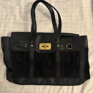 Elegant Black Leather Bag